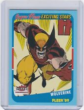 2023 Fleer Throwbacks '89 Marvel Edition Wolverine Super Hero Exciting Stars picture