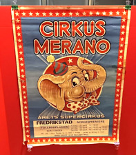Original Norweigan 'Cirkus/Circus Merano' poster - Fredrikstad picture