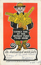 1905 Detroit Pure Food Show Convention - Detroit, Michigan Postcard picture