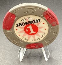 Showboat $1 Casino Chip- Vintage Las Vegas picture