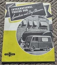 1937 International Metro Laundry Delivery Truck Body Rare Original Brochure picture