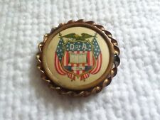 Antique Daughters of America Patriotic Pin (Secret Society) picture