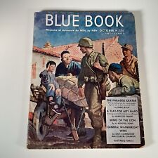 Blue Book Magazine October 1945 Vintage Men’s Adventure Pulp Magazine WWII picture