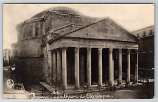 c1960s Rome Roma Pantheon di Agrippa Vintage Postcard picture