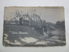 Cesis Raiskums Railway Bridge? real Photo  / y1925 Latvia picture