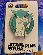 💚 2023 Yoda Star Wars Disney Spinner Pin - My Ally Is The Force Limited Release picture