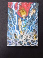 Marvel Thor Sketch Card 1/1 By Dexter Wee 2023 Finding UNICORN Infinity SAGA picture