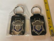 Massachusetts State Police Metal badge collectable key chain. picture