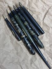 Vintage Fountain Pen Lot 6 Pens 14k Nibs Waterman’s Ideal Presto Weidlich As-Is picture