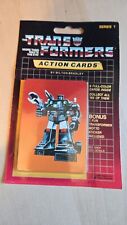 1985 Hasbro Transformers Action Cards Sealed Pack - Hound on top picture