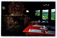 1959 Latchstring Inn Savoy Spearfish Canyon Interior Lead South Dakota Postcard picture
