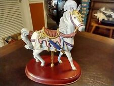 Lenox Carousel Horse Camelot Figurine Carousel Collection Excellent Condition picture