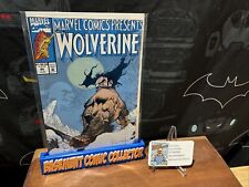 Marvel Comics Presents #95 Origin of Wolverine Blue & Yellow Suit Marvel 1991 picture