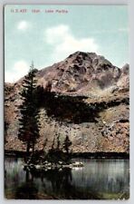 Lake Martha Utah 1913 To Davidson Family Long Pine NE Postcard A34 picture