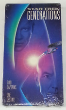 Vintage 1995 NOS New Old Stock Sealed Star Trek Generations VHS Movie picture