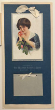 American Beauties, Rare Vintage 1915 Calendar Print, Bank Advertisement picture