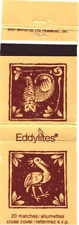 Eddylites Matches A Bird and a Tiger Vintage Matchbook Cover picture