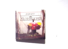 CHRISTOPHER LAWRENCE MUSHROOMS - VINTAGE BUTTON PIN picture