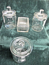 Vintage Bathroom Vanity Containers (4) picture