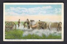 WWI Mortor Cannons in Action Postcard 159 picture