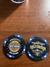 Harley davidson poker chip whiskey Row HD Prescott AZ picture