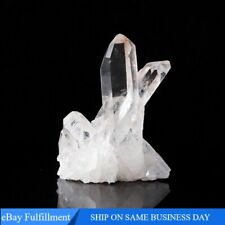 50g AAA Natural Raw White Clear Quartz Crystal Cluster Healing Energy Specimens picture