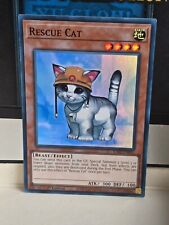 Rescue Cat - Super Rare 1st Edition RA02-EN001 - NM - YuGiOh picture