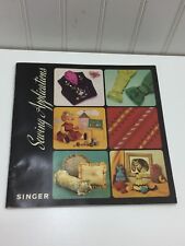 Vintage 1975 Singer Sewing Applications Booklet Manual Tips Techniques 24776 picture