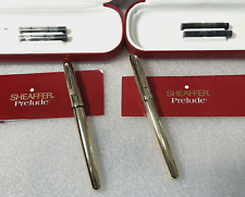 Sheaffer Prelude NOS 23Kt Gold   M Nib Converter Box Sleeve picture