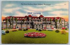 1944 GULFPORT, MS Postcard-  THE GREAT SOUTHERN HOTEL GULFPORT picture