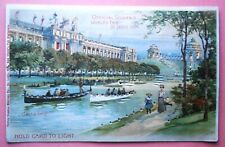 Grand Lagoon 1904 St. Louis Exposition Hold To Light Postcard picture