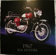 1967 BSA Spitfire motorcycle print picture