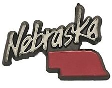 Nebraska State Lapel Pin Souvenir Metal Badge Cornhusker Hat Tie Collectible picture