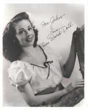 CAREN MARSH-DOLL HAND SIGNED 8x10 PHOTO+COA         WIZARD OF OZ         TO JOHN picture
