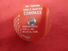 Vintage Circle Master Compass Educational Tools Inc Wichita Kansas No Pencil picture