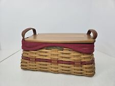 Longaberger Christmas Collection 2002 Edition Traditions Basket With Tissue Lid picture