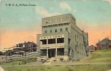 YWCA Home Building El Paso Texas TX 1912 Postcard picture