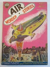 Air Wonder Stories Pulp Vol. 1 #9, Mar. 1930 VG  Frank R. Paul Cover Art picture