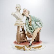 Capodimonte Giuseppe Cappe The Sculpture Porcelain Figurine Made in Italy 11