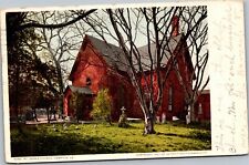 Postcard VA Hampton St. John's Episcopal Church  1902 Detroit Photographic picture