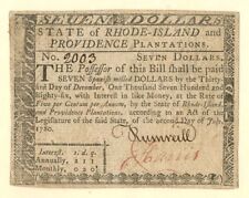 Colonial Currency - Rhode Island - July 2, 1780 - Paper Money - Paper Money - US picture