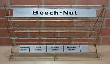 BEECH-NUT Old Store Display Sign Rack PEPPERMINT PEPSIN SPEARMINT MELLO BEECHIES picture