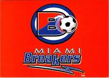 Miami Beach, FL Florida  MIAMI BREAKERS SOCCER CLUB Game Schedule  4X6 Postcard picture