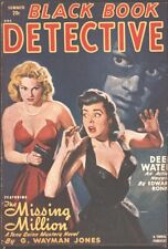 Black Book Detective 1949 Summer.   Pulp picture