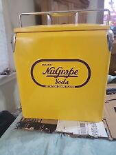 Vintage Metal NuGrape Soda Cooler by Retro-Products USA picture