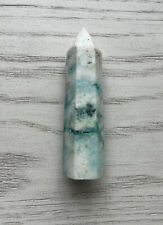 Chrysocolla in Quartz Tower Crystal 99mm/ 100g NEW picture