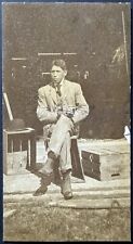1908 Very Rare Tom Longboat World Champion Runner Postcard Vintage Unposted  picture