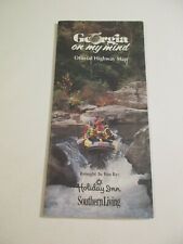 1995-96 Holiday Inn Southern Living Official Georgia State Highway Road Map-Bx 7 picture