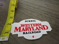 2 x Western Maryland Scenic Railroad 734 Patches #580S picture