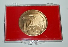 Memorial Crying Eagle Gold Token - Dedicated to the Victims of Sept. 11, 2001 picture